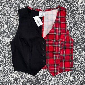 Social Tourist cropped vest